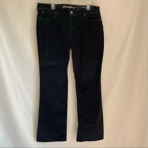 Eddie Bauer women’s corduroy curved pants size 16